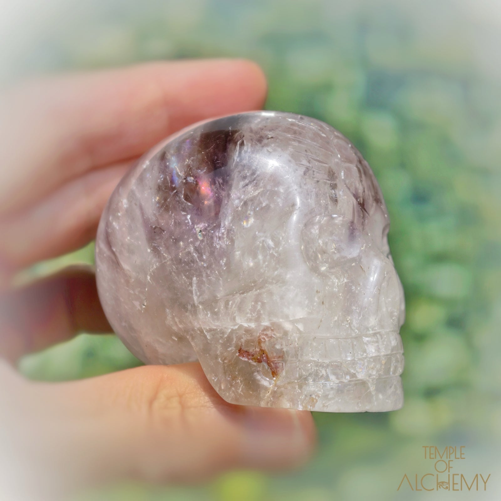 Elestial Trapiche Phantom Amethyst