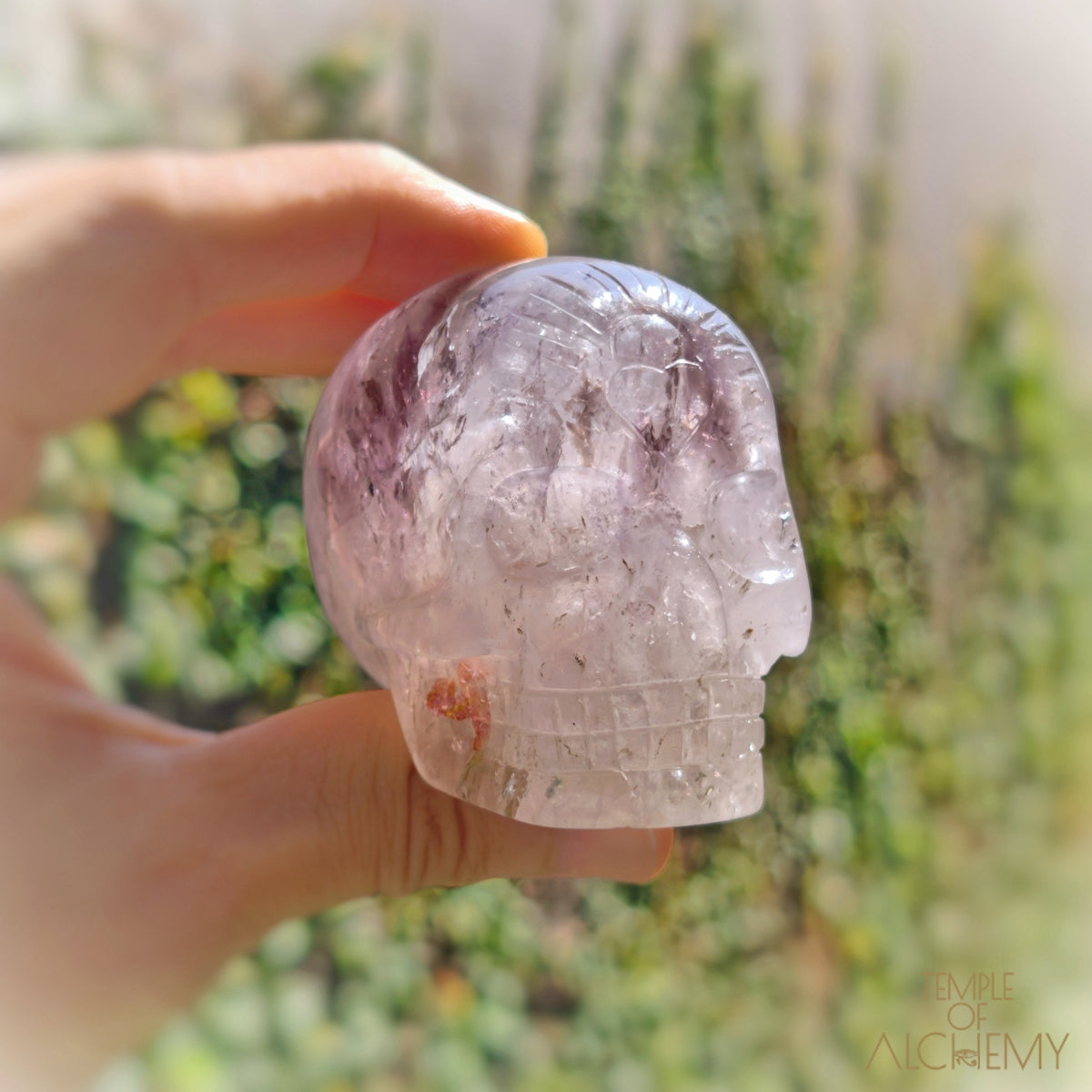 Elestial Trapiche Phantom Amethyst