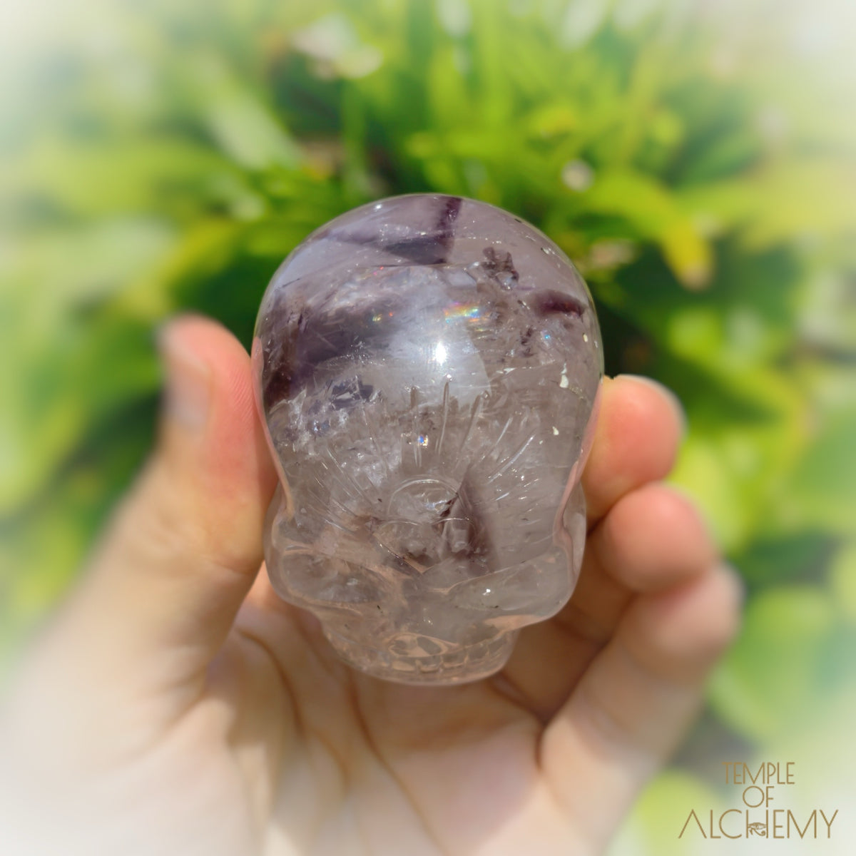 Elestial Trapiche Phantom Amethyst