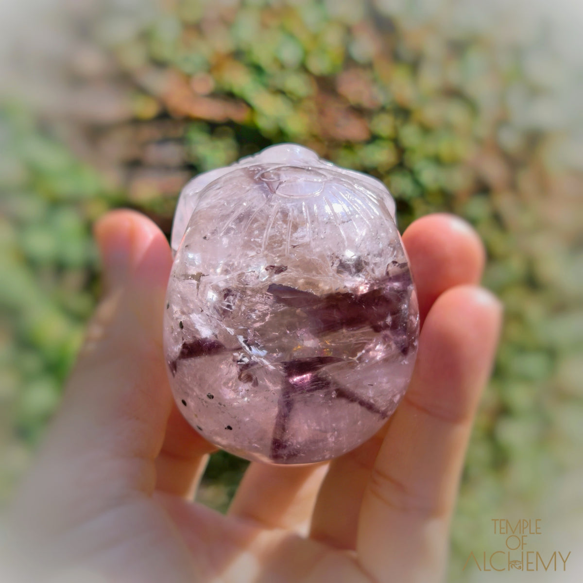 Elestial Trapiche Phantom Amethyst
