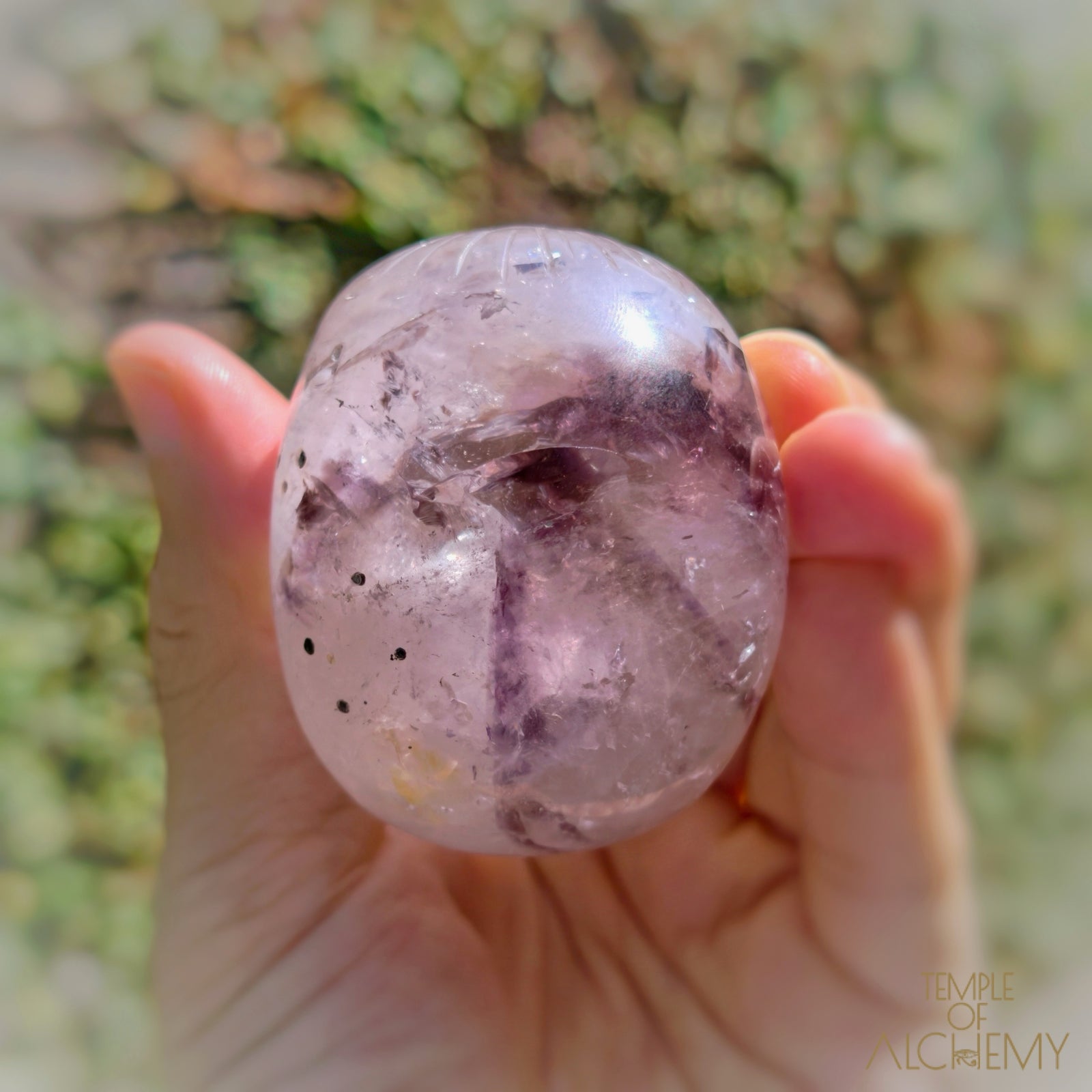 Elestial Trapiche Phantom Amethyst