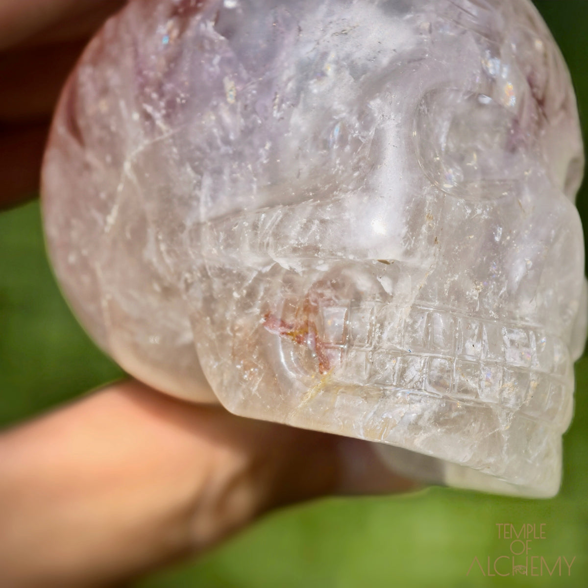Elestial Trapiche Phantom Amethyst