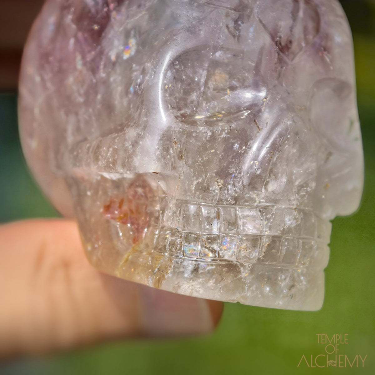 Elestial Trapiche Phantom Amethyst