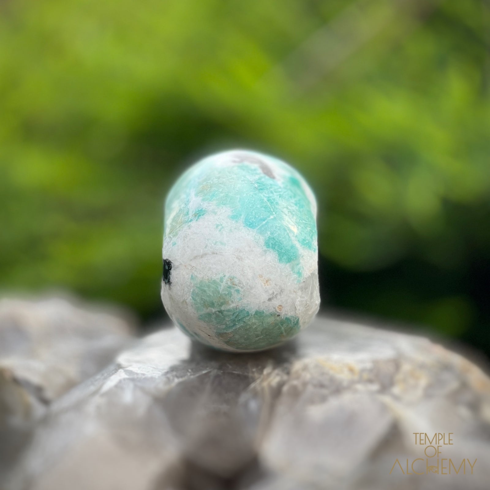 Amazonite x Black Tourmaline
