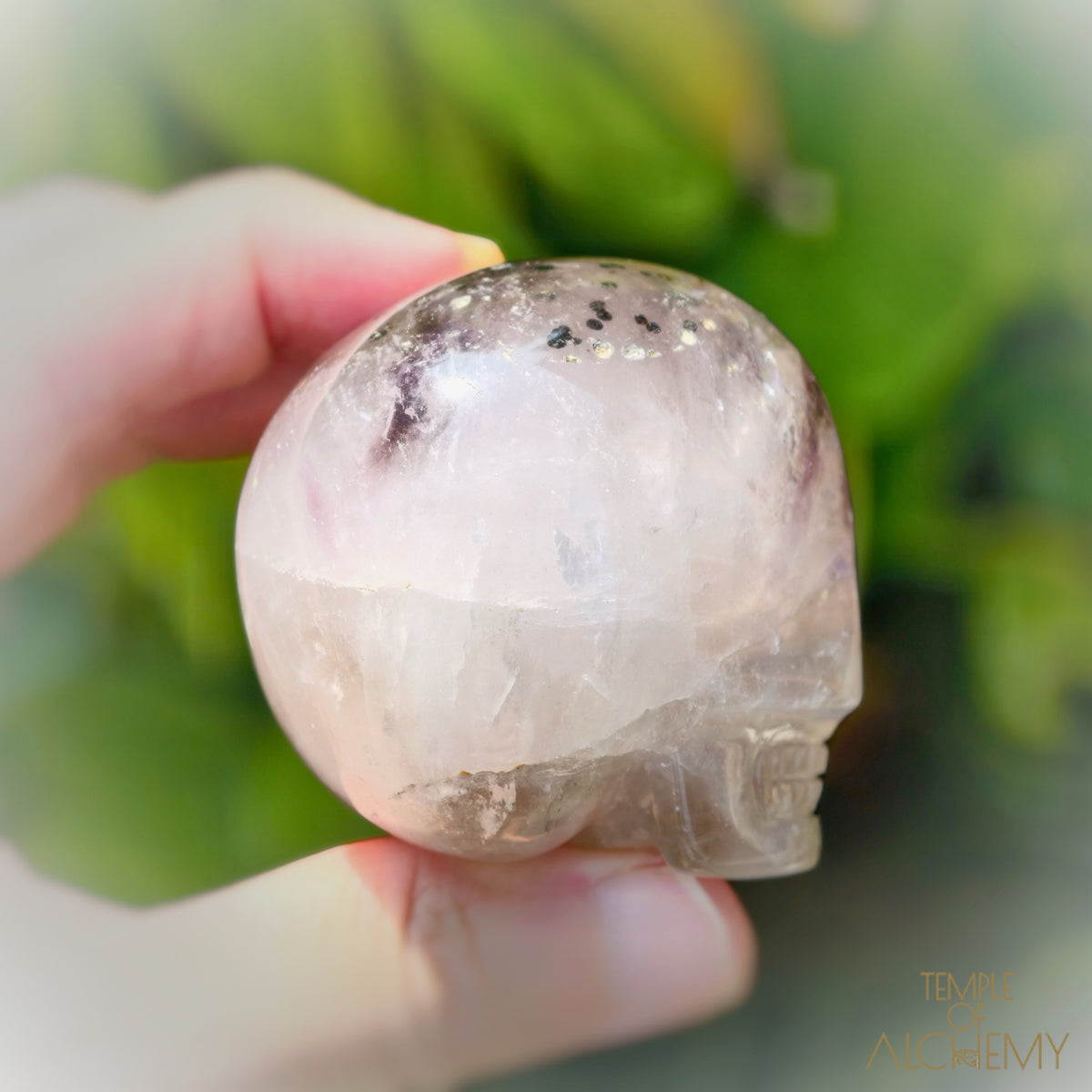 𓁹🌈𓁹 Elestial Trapiche Phantom Amethyst