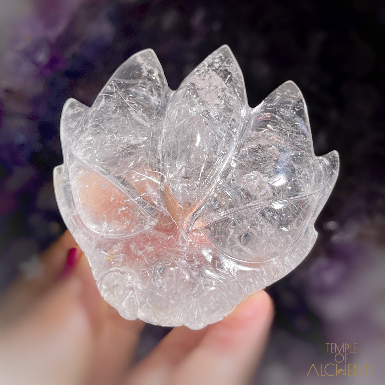 Copper x Silver Rutiles in Clear Quartz