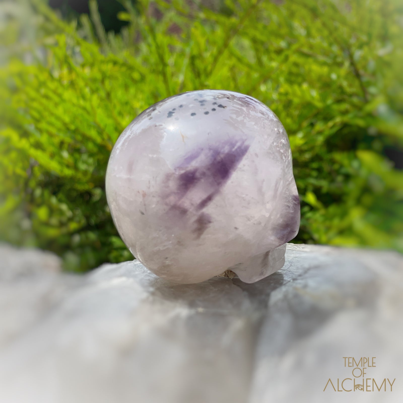 Trapiche Amethyst + Hollandite
