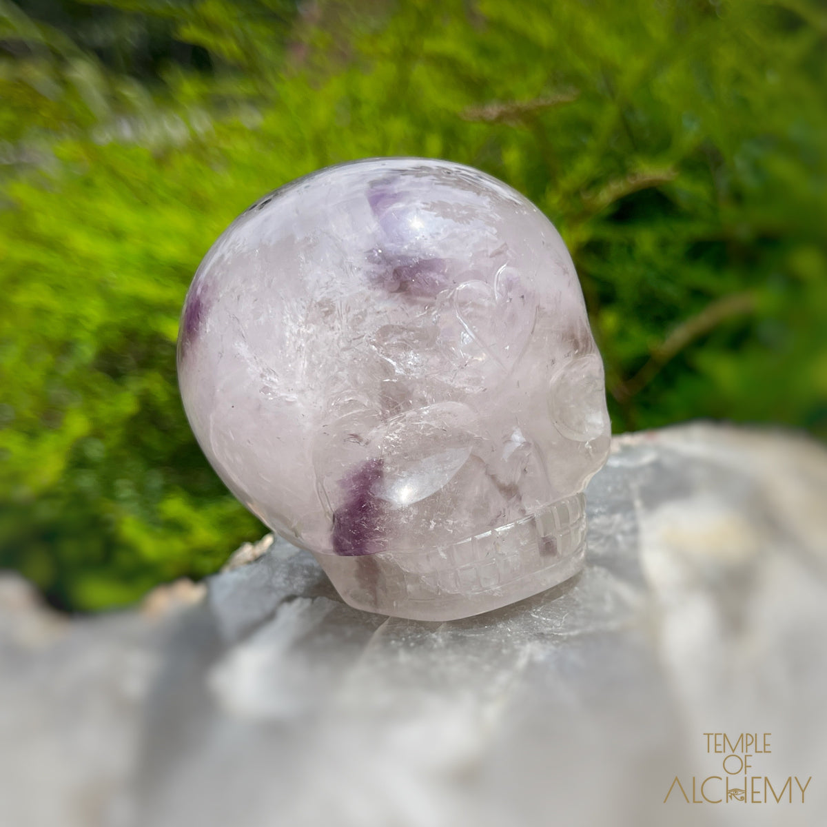 Trapiche Amethyst + Hollandite