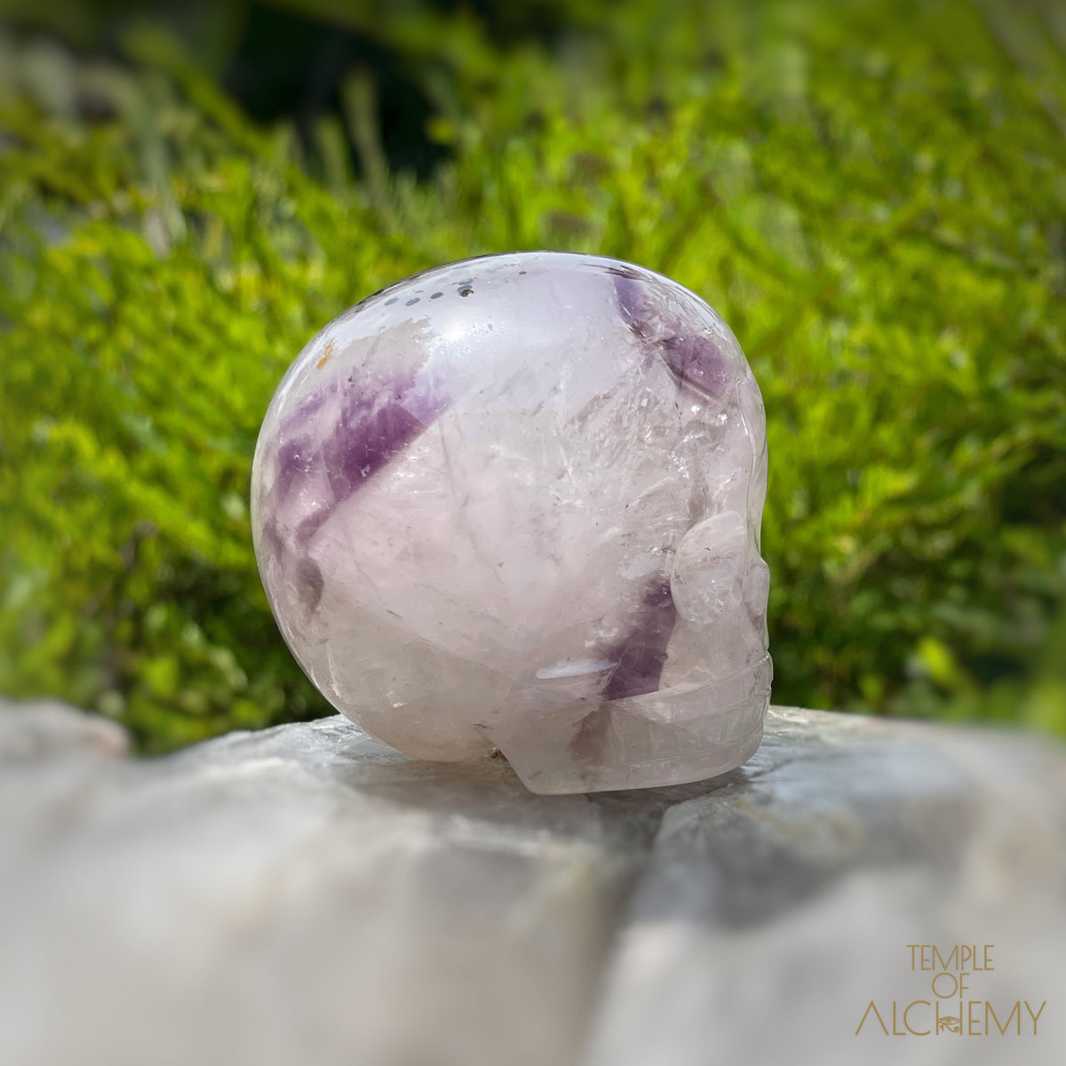Trapiche Amethyst + Hollandite