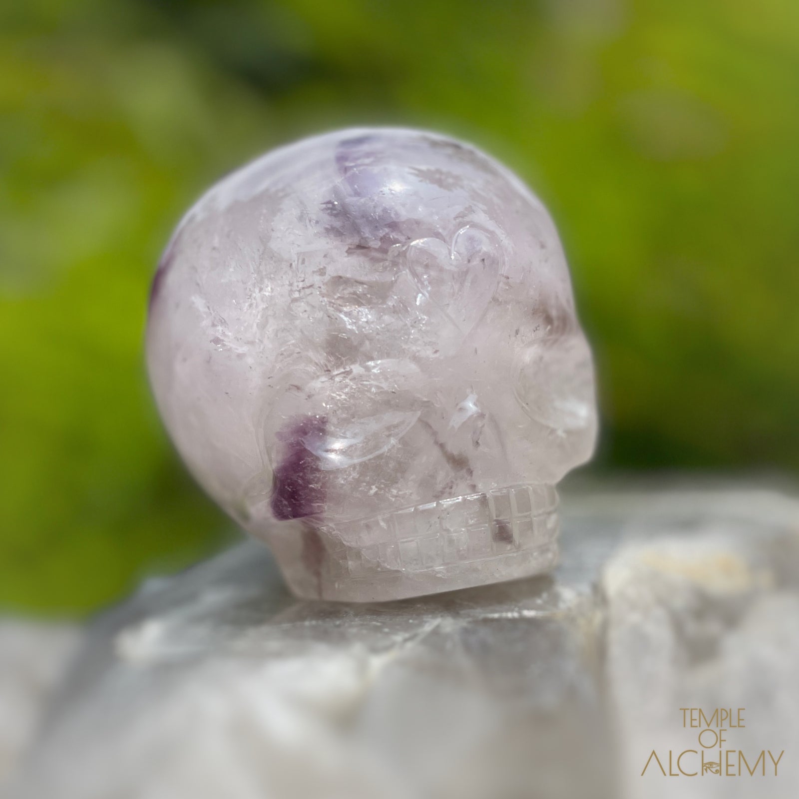 Trapiche Amethyst + Hollandite