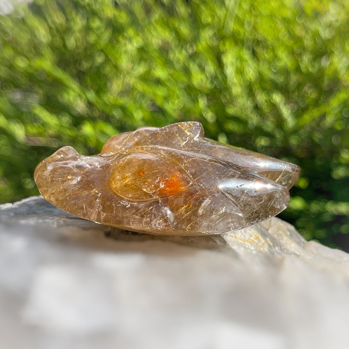 Golden Rutiles x Golden Healer in Clear Quartz