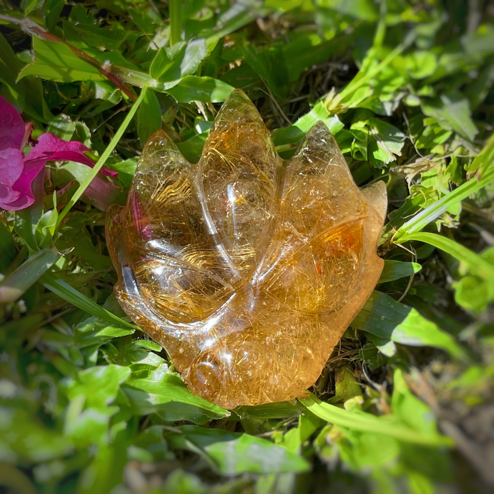 Golden Rutiles x Golden Healer in Clear Quartz