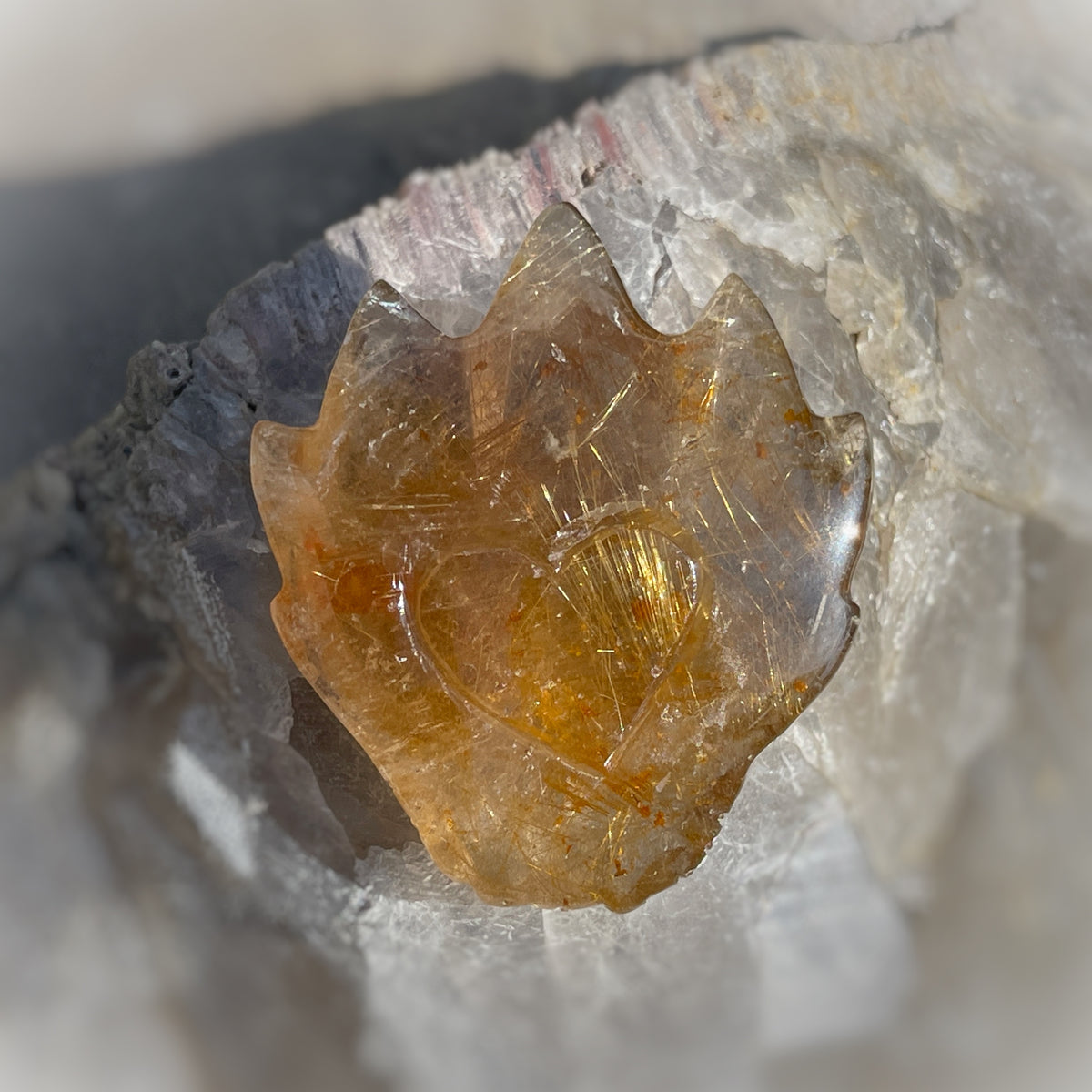 Golden Rutiles x Golden Healer in Clear Quartz