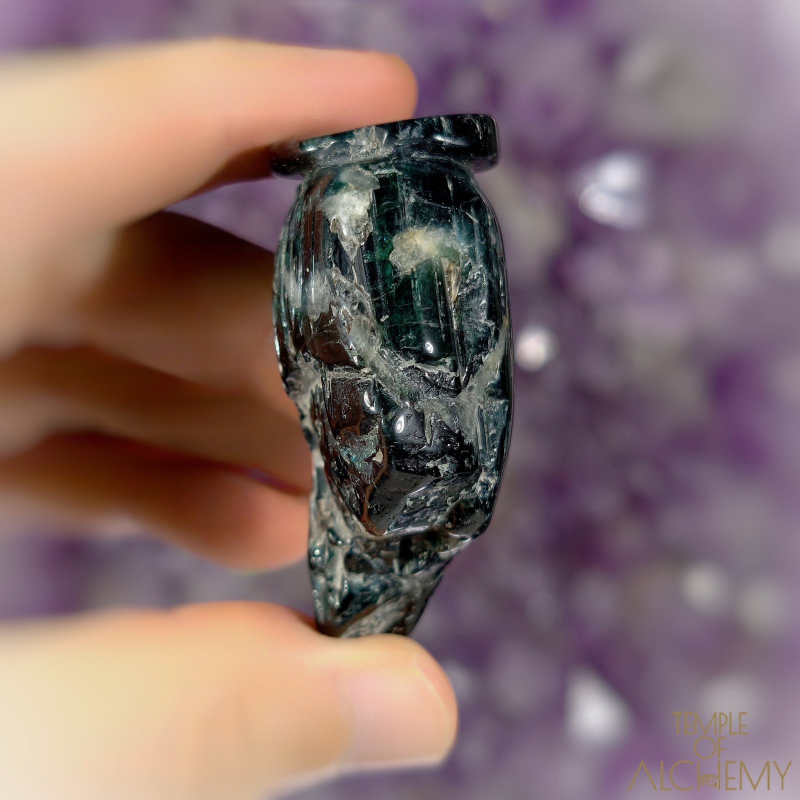 The Seer's Lantern 𓆃 Cat's Eye Indicolite