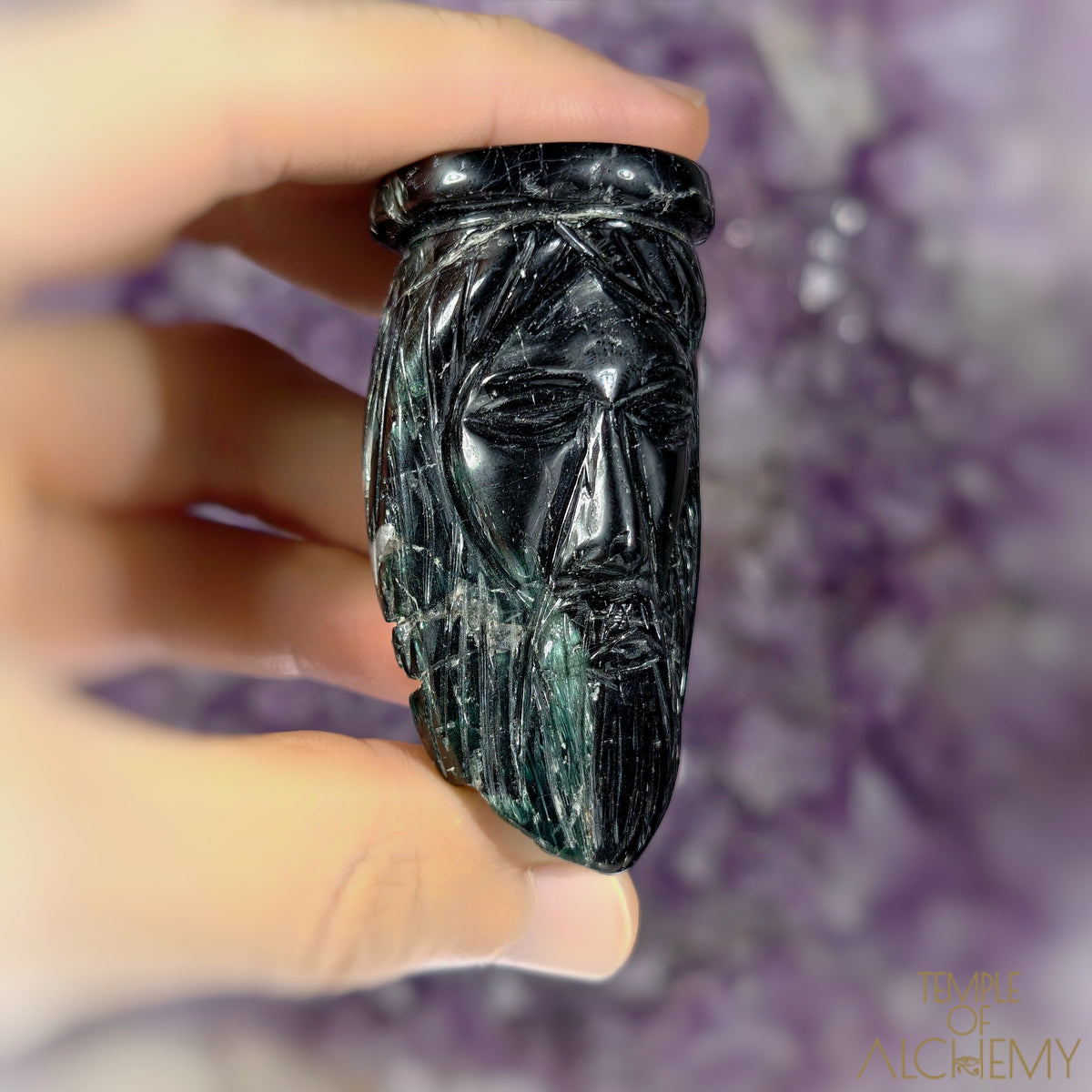 The Seer's Lantern 𓆃 Cat's Eye Indicolite
