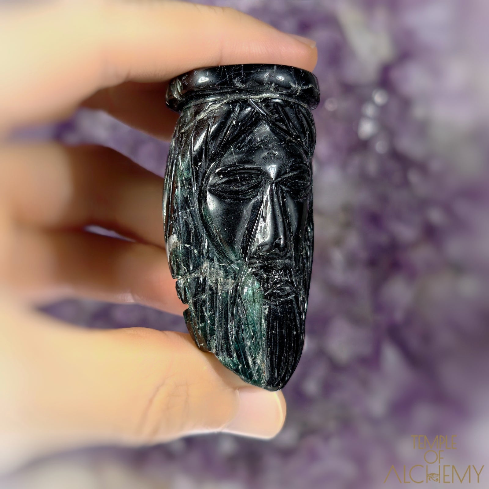 The Seer's Lantern 𓆃 Cat's Eye Indicolite