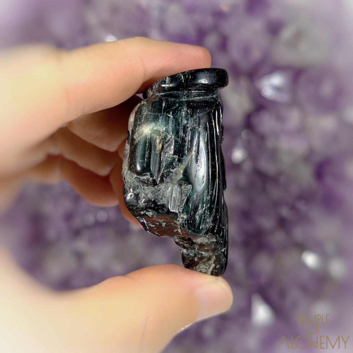 The Seer's Lantern 𓆃 Cat's Eye Indicolite