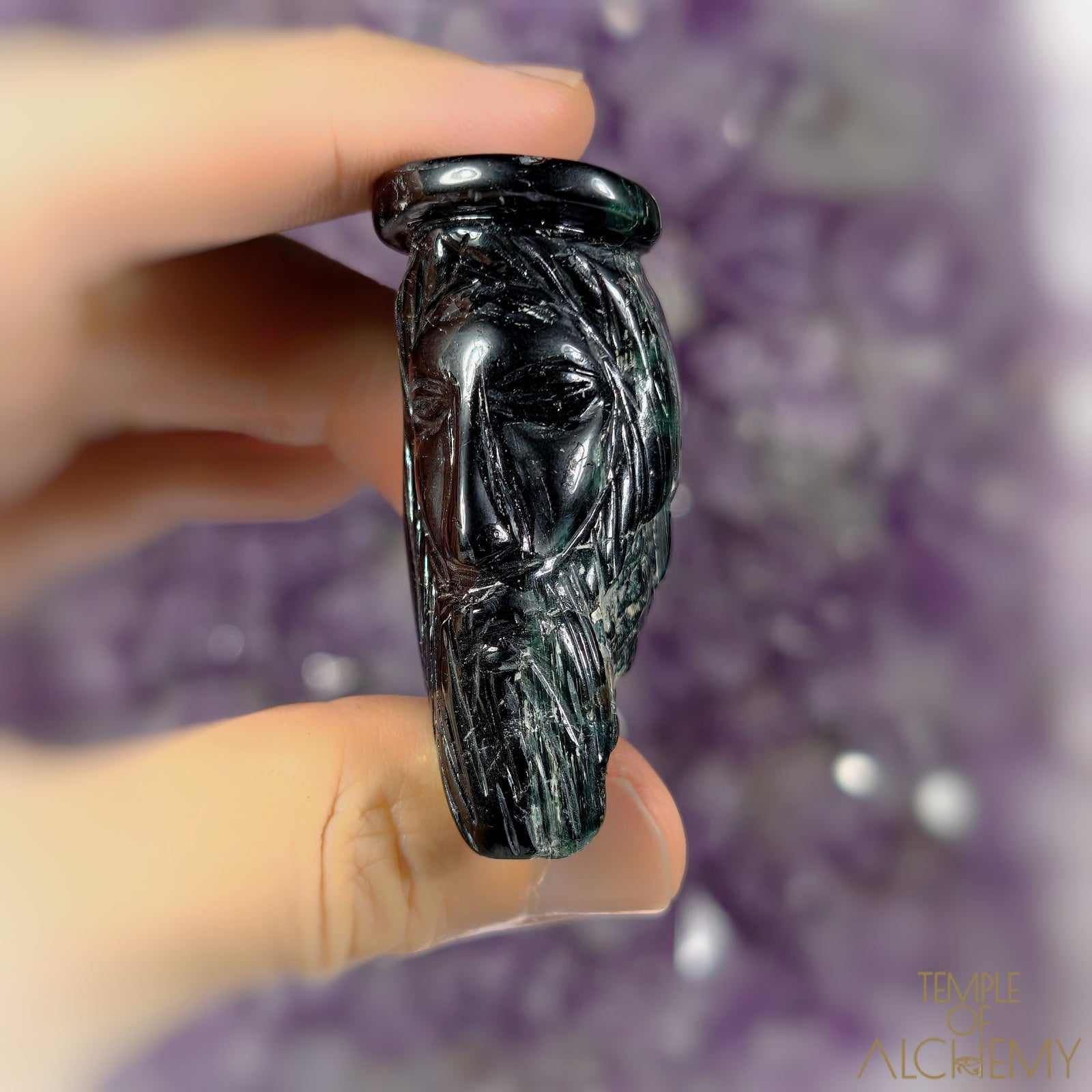 The Seer's Lantern 𓆃 Cat's Eye Indicolite