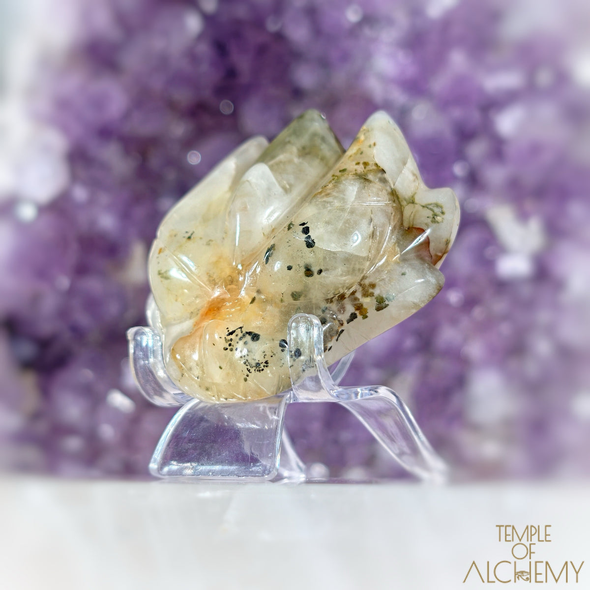 Green Chlorite x Golden Healer x Milky Quartz