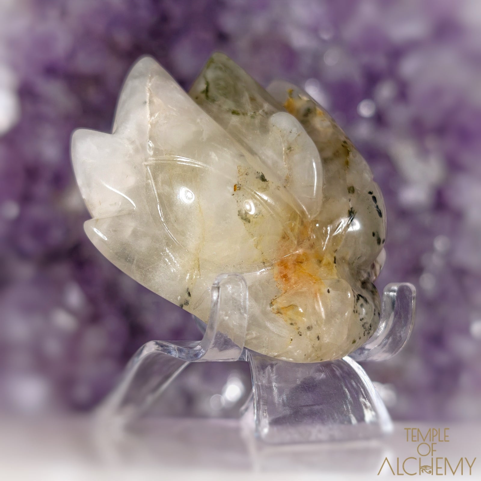 Green Chlorite x Golden Healer x Milky Quartz