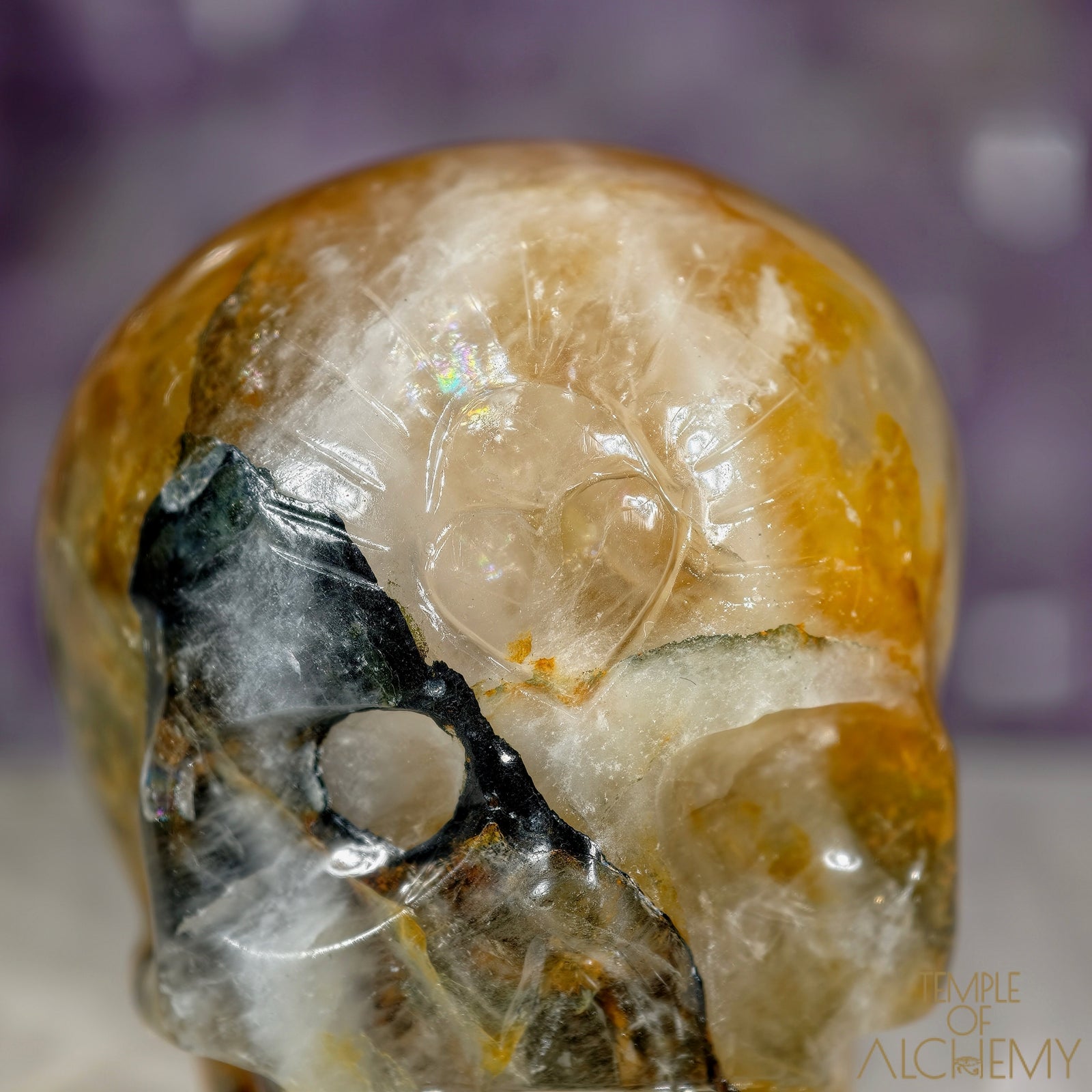Green Chlorite x Golden Healer x Milky Quartz