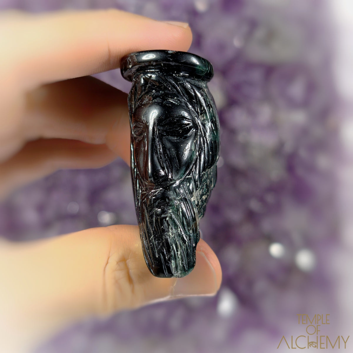 The Seer's Lantern 𓆃 Cat's Eye Indicolite