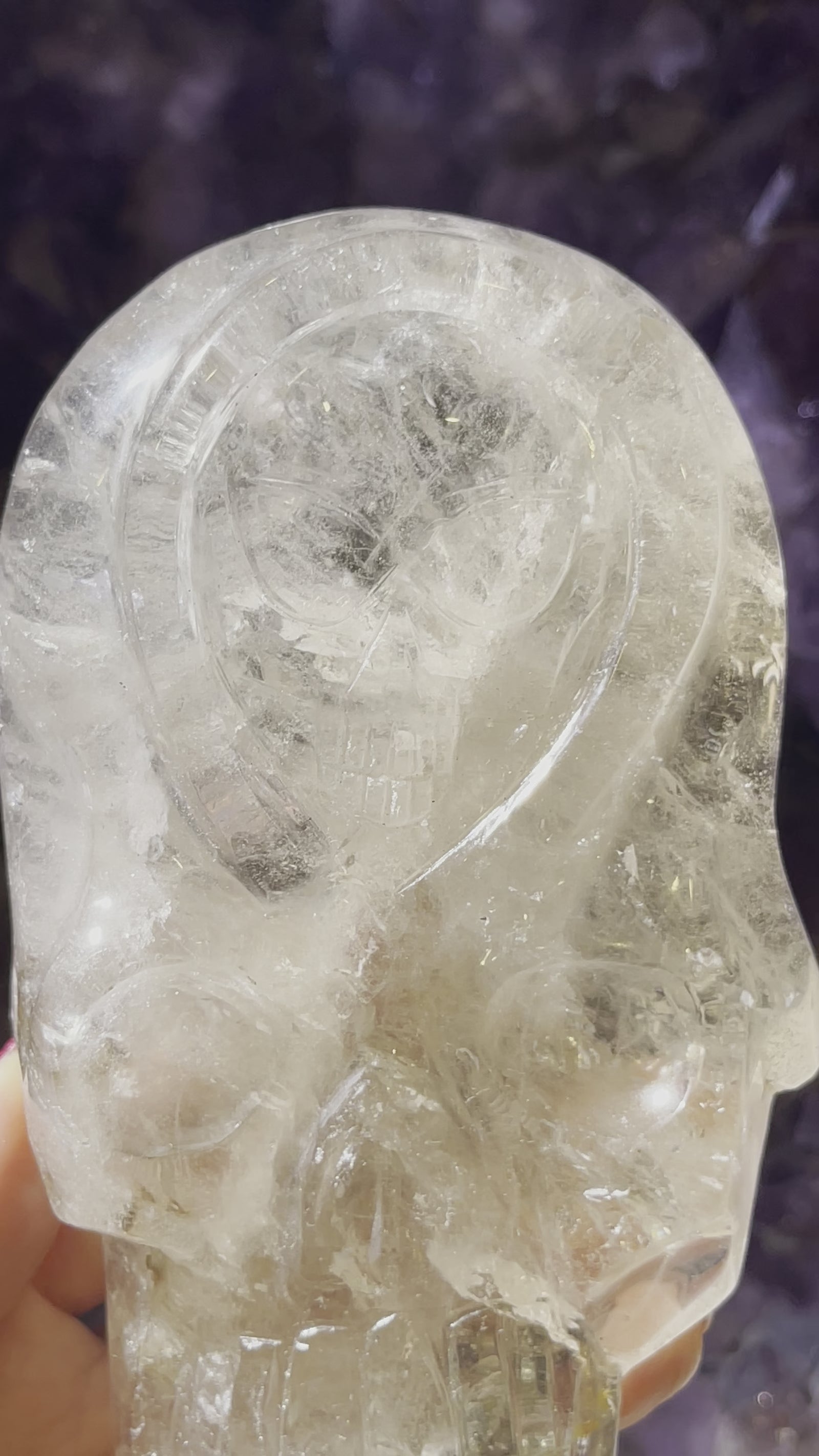 Citrine Elestial x Pyrite