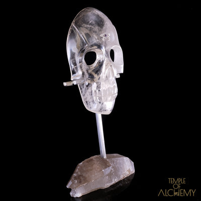 Light Smokey Elestial - crystal skull - Leandro de Souza - 2