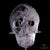 Light Smokey Elestial - crystal skull - Leandro de Souza - 1