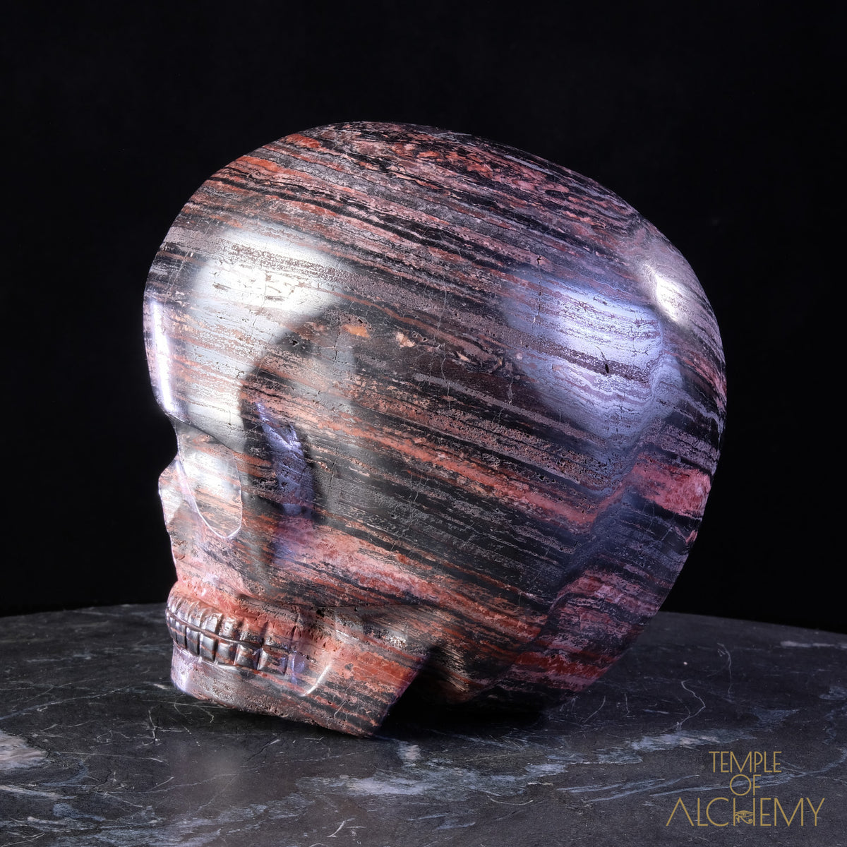 Hematite x Rhodonite