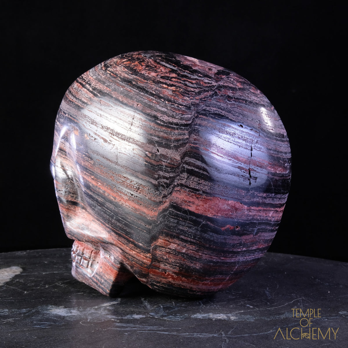 Hematite x Rhodonite