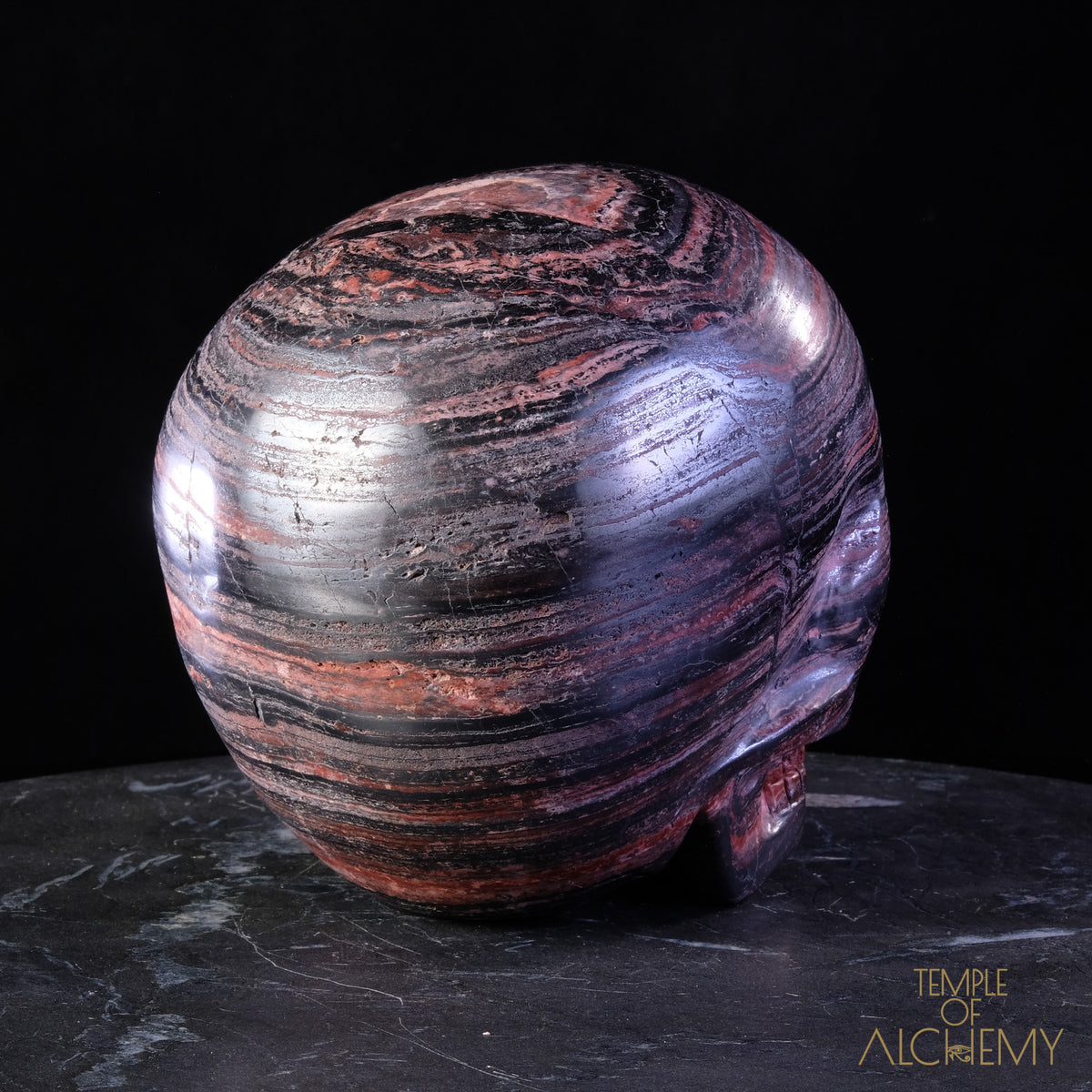 Hematite x Rhodonite