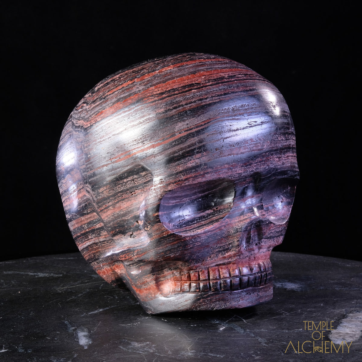 Hematite x Rhodonite