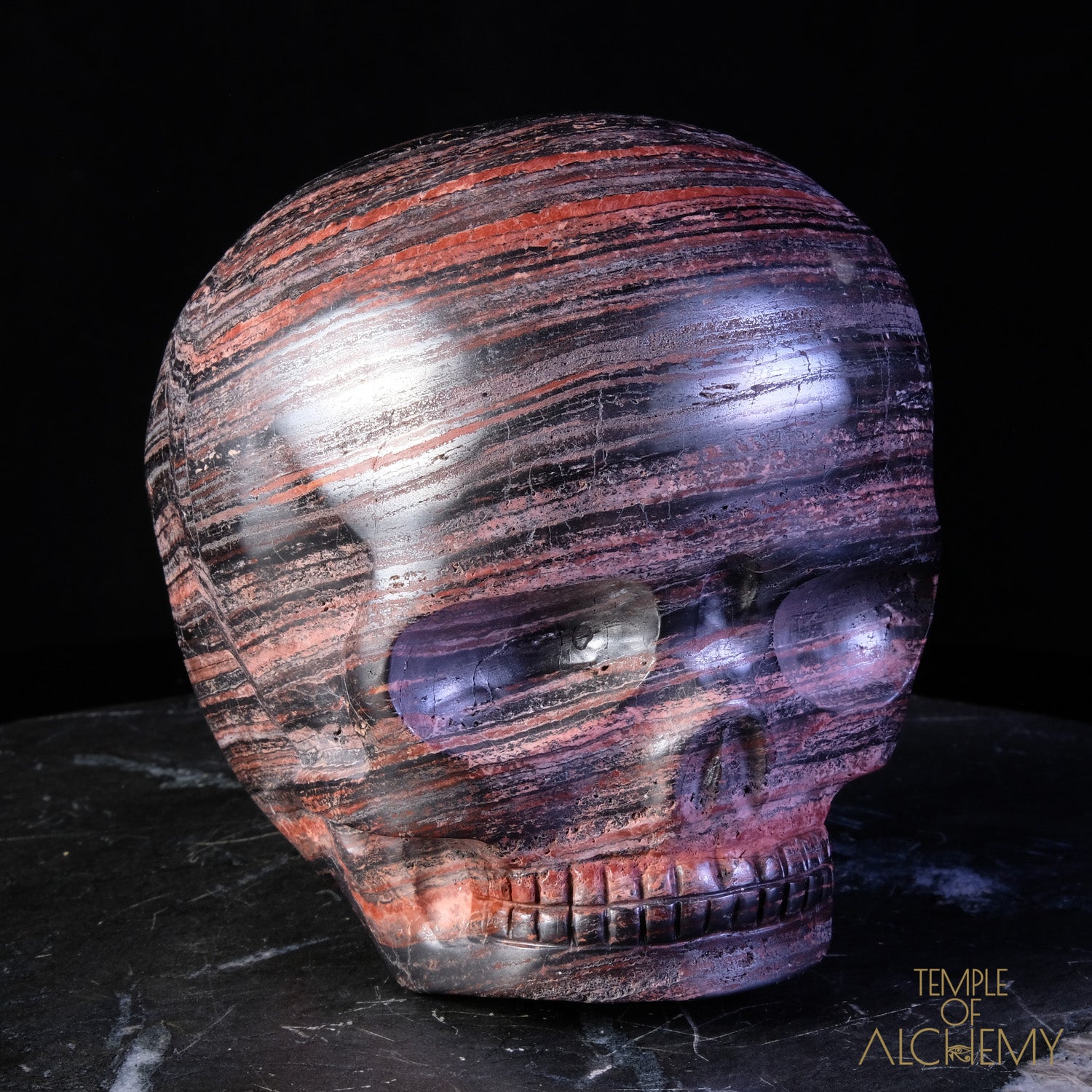 Hematite x Rhodonite