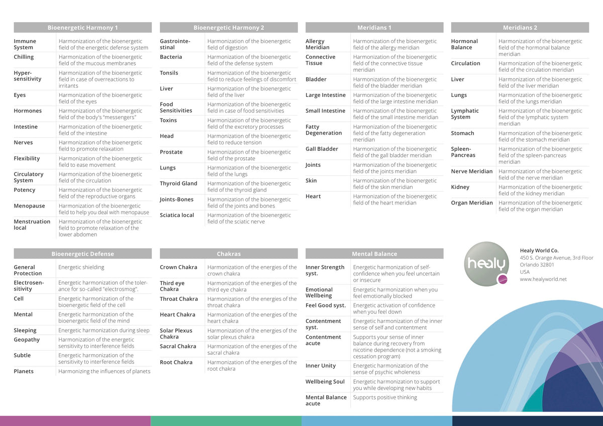 Healy Frequency Device