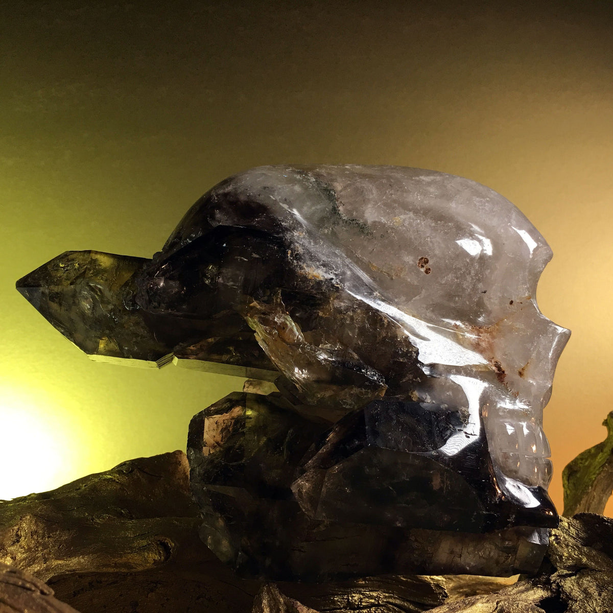 Smokey Elestial - crystal skull - Leandro de Souza - 29