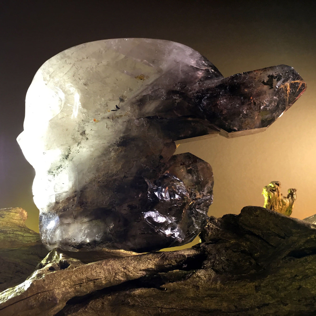 Smokey Elestial - crystal skull - Leandro de Souza - 1