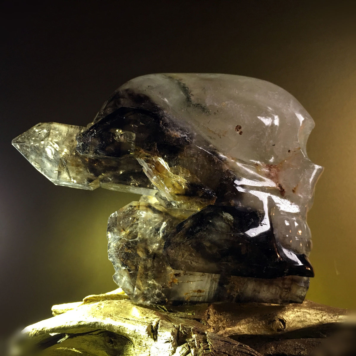 Smokey Elestial - crystal skull - Leandro de Souza - 36
