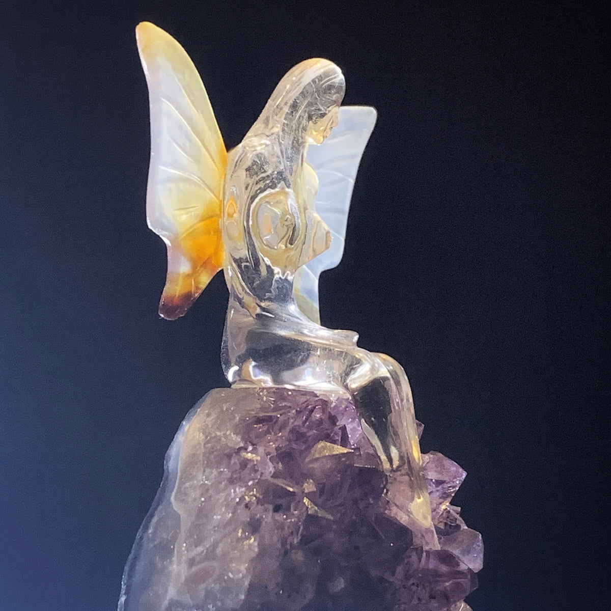 Clear Quartz Fairy