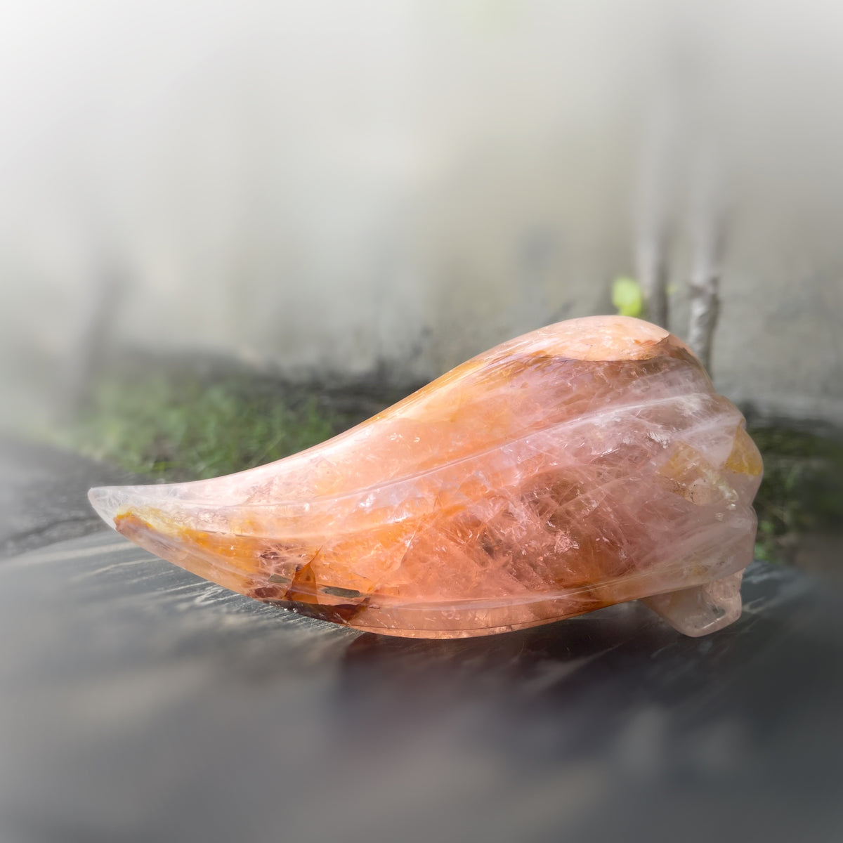 Rose Quartz x Golden Healer X Hematoid Quartz