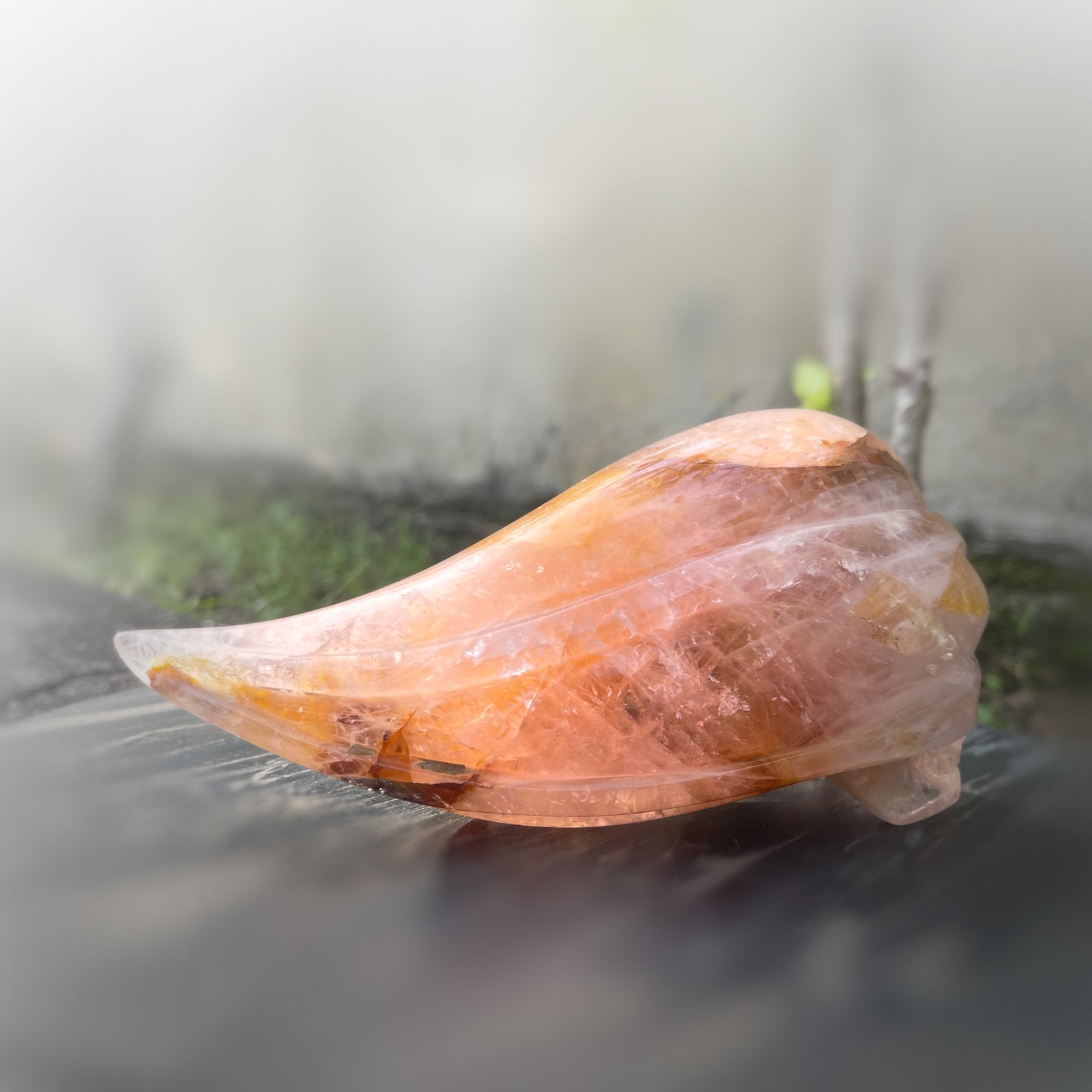 Rose Quartz x Golden Healer X Hematoid Quartz