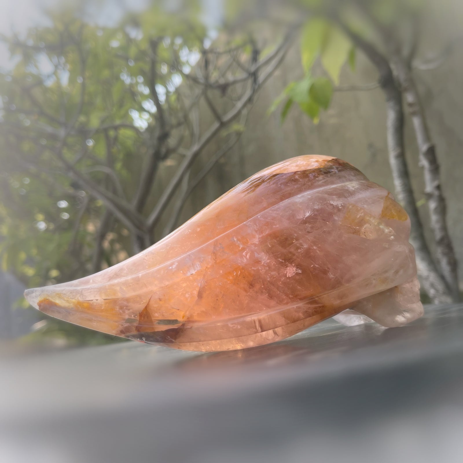 Rose Quartz x Golden Healer X Hematoid Quartz