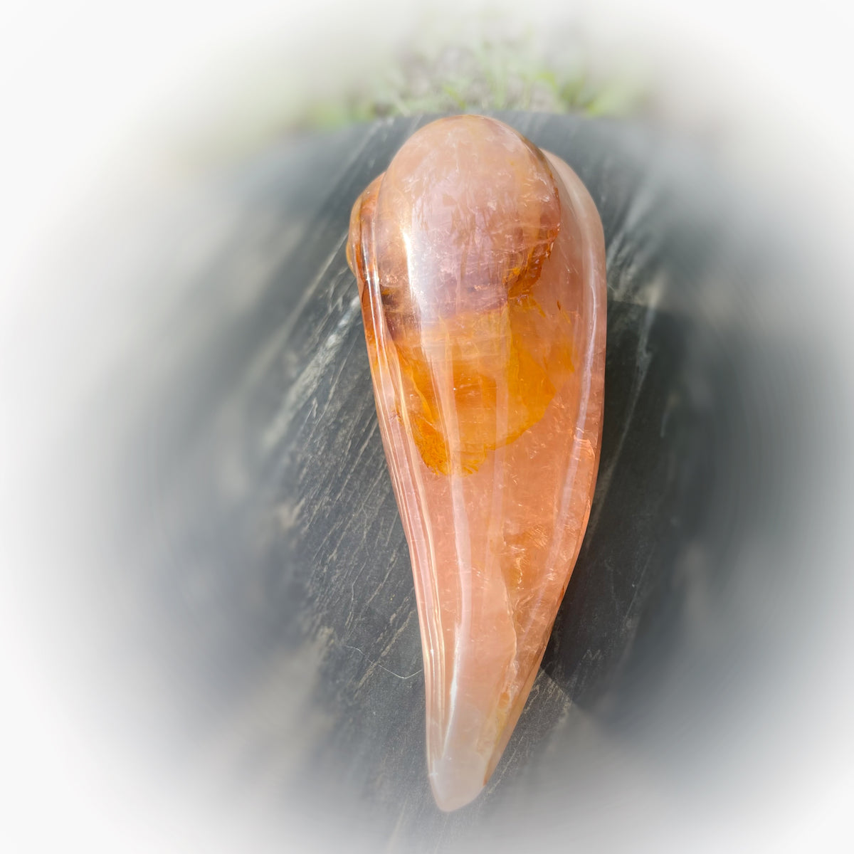 Rose Quartz x Golden Healer X Hematoid Quartz