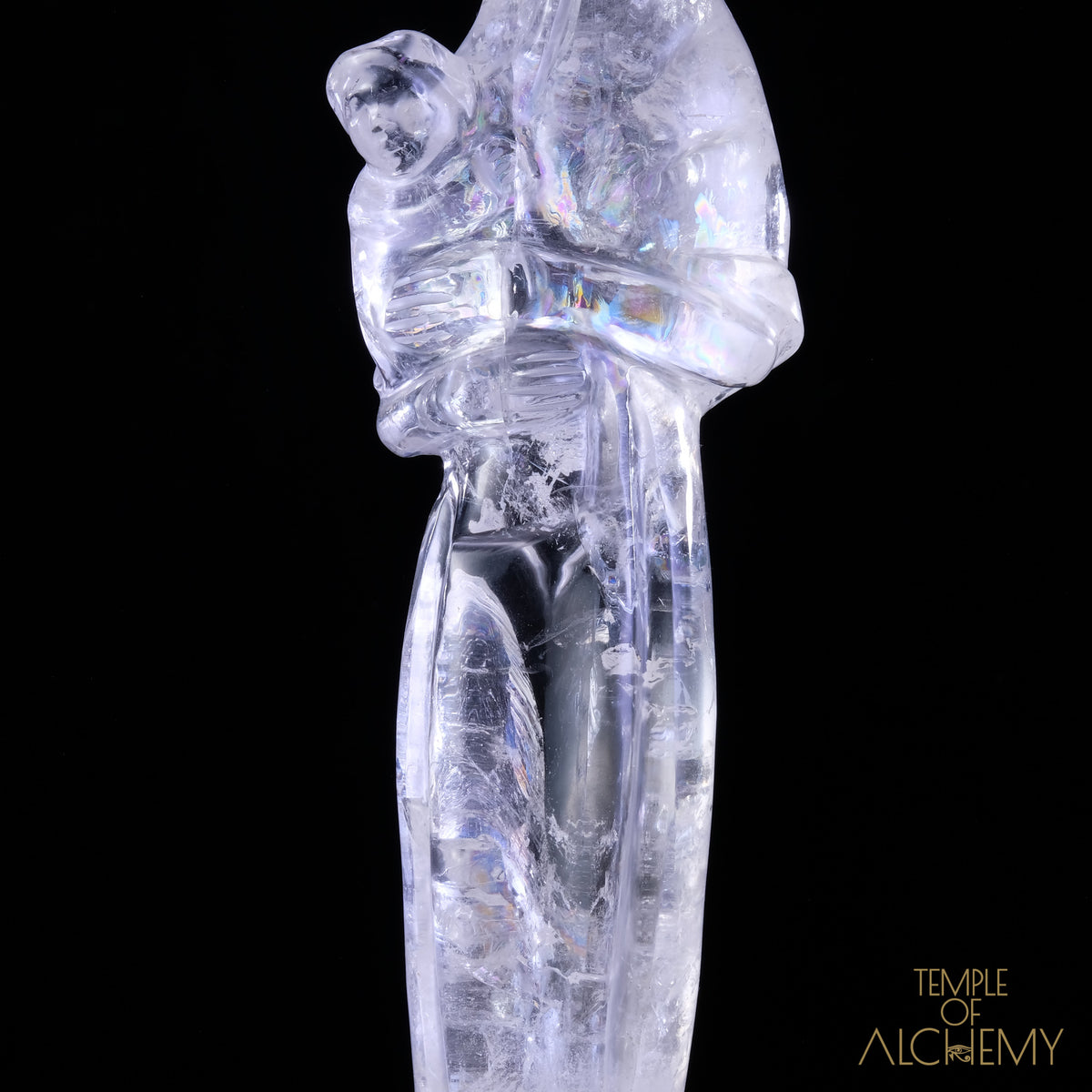 Citrine Elestial + Rainbows