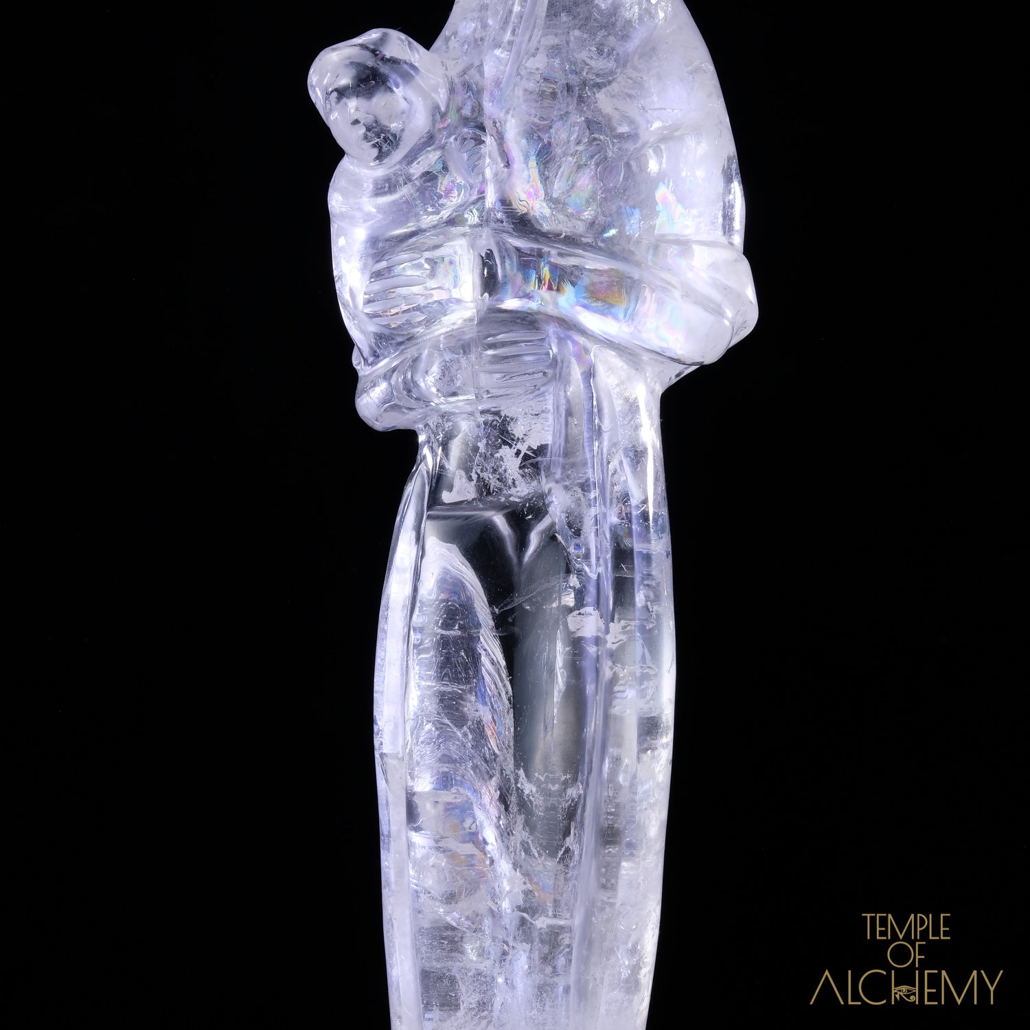 Citrine Elestial + Rainbows