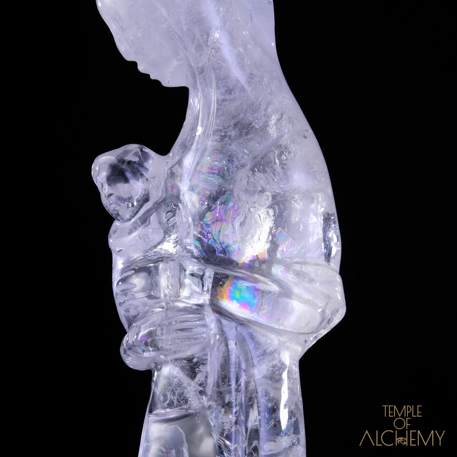 Citrine Elestial + Rainbows