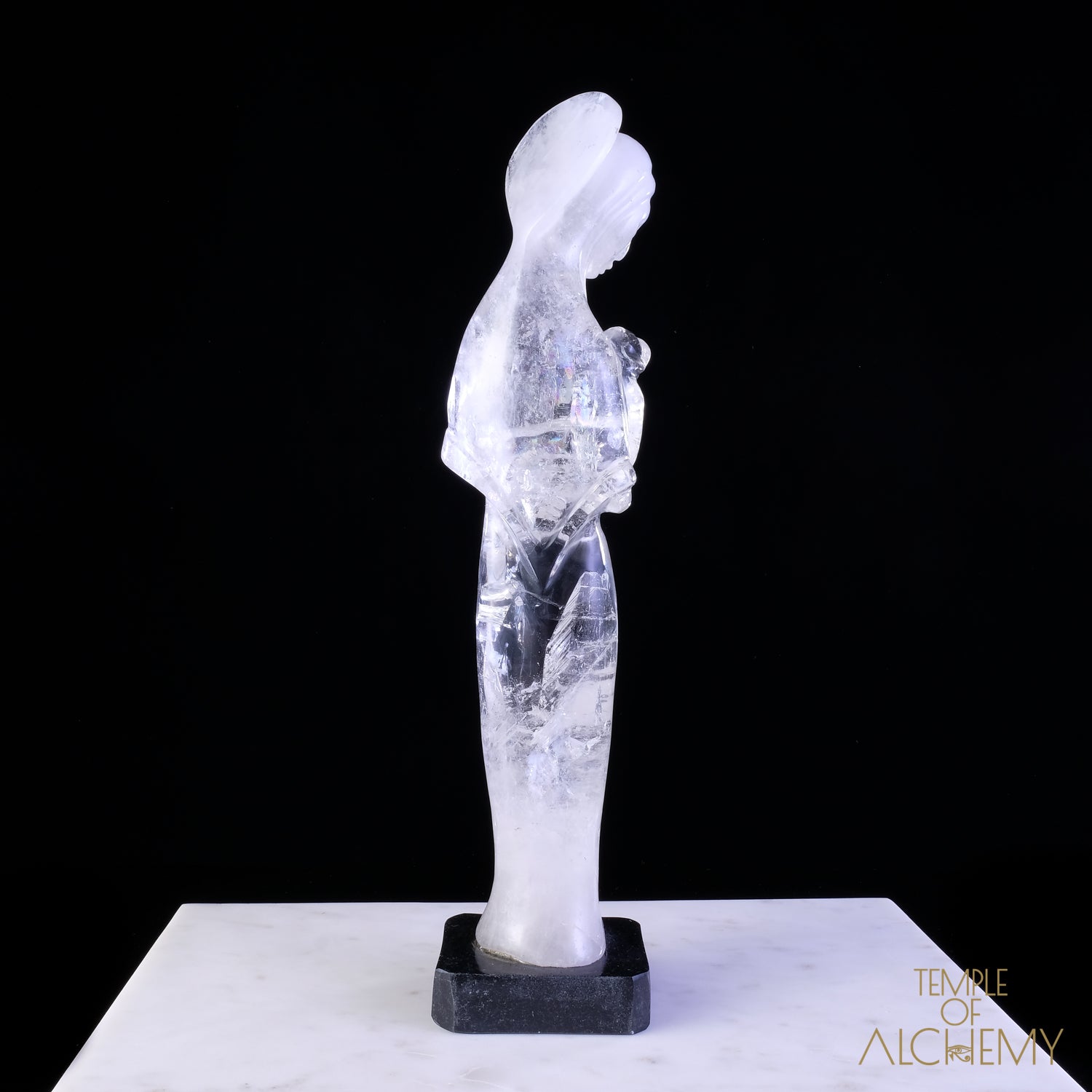 Citrine Elestial + Rainbows