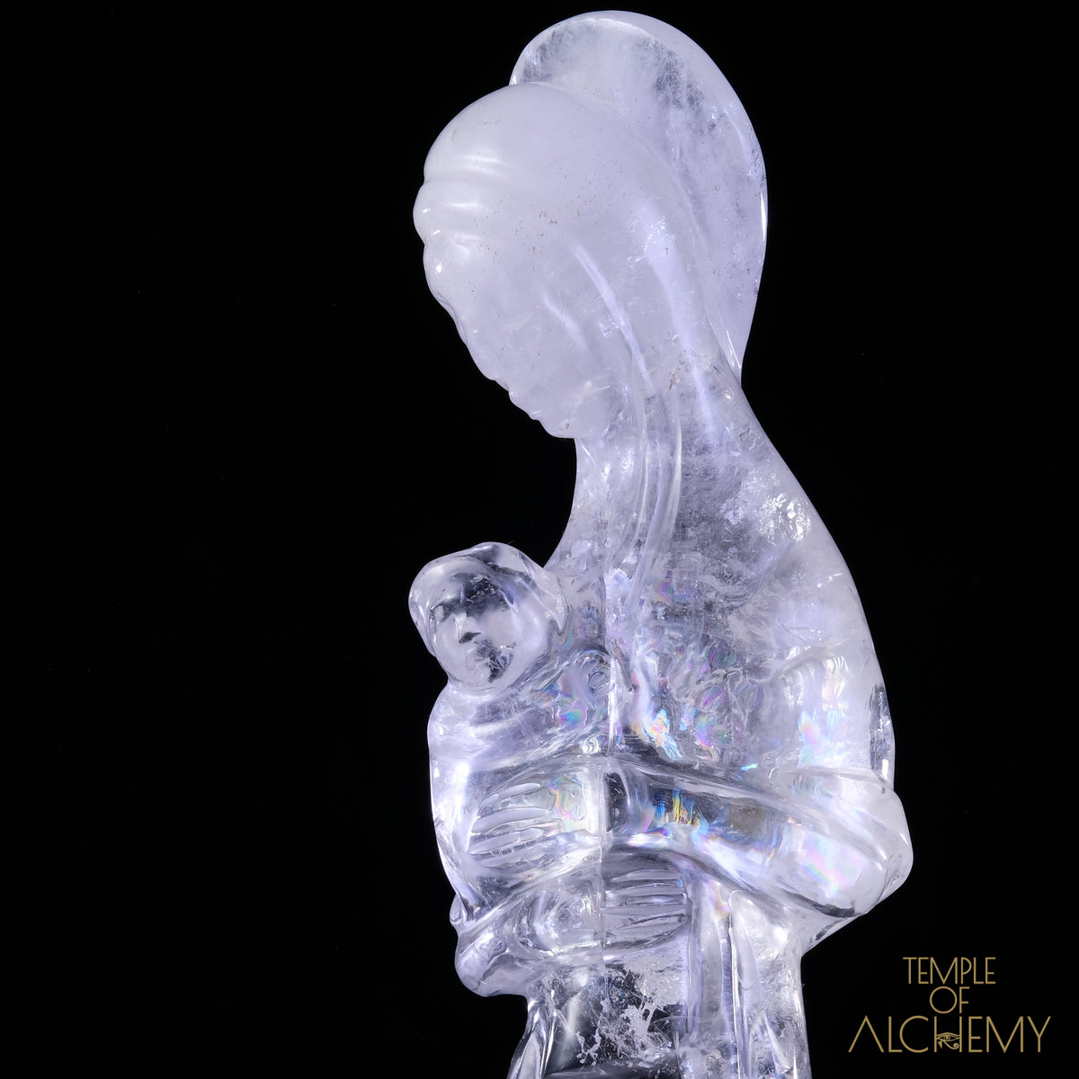 Citrine Elestial + Rainbows