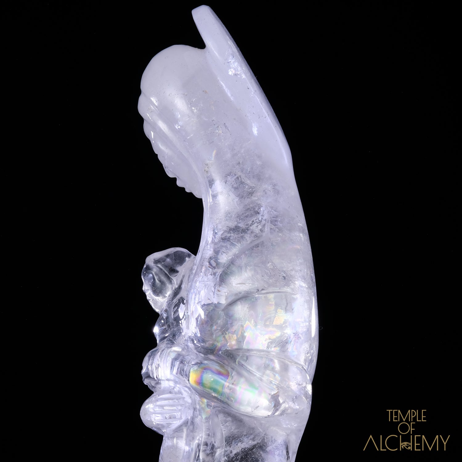 Citrine Elestial + Rainbows