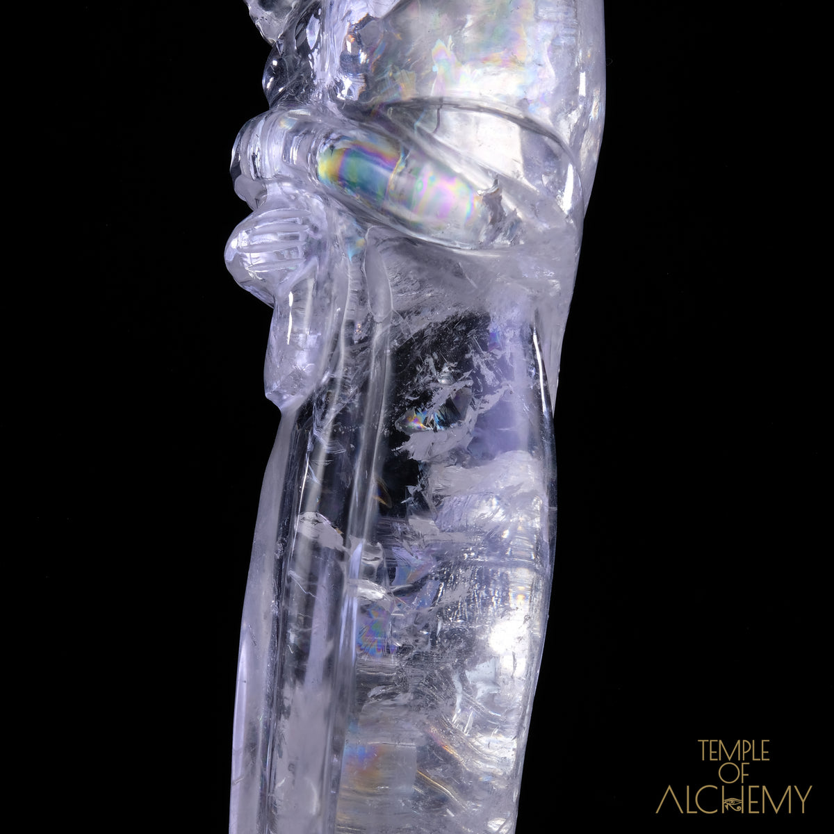 Citrine Elestial + Rainbows